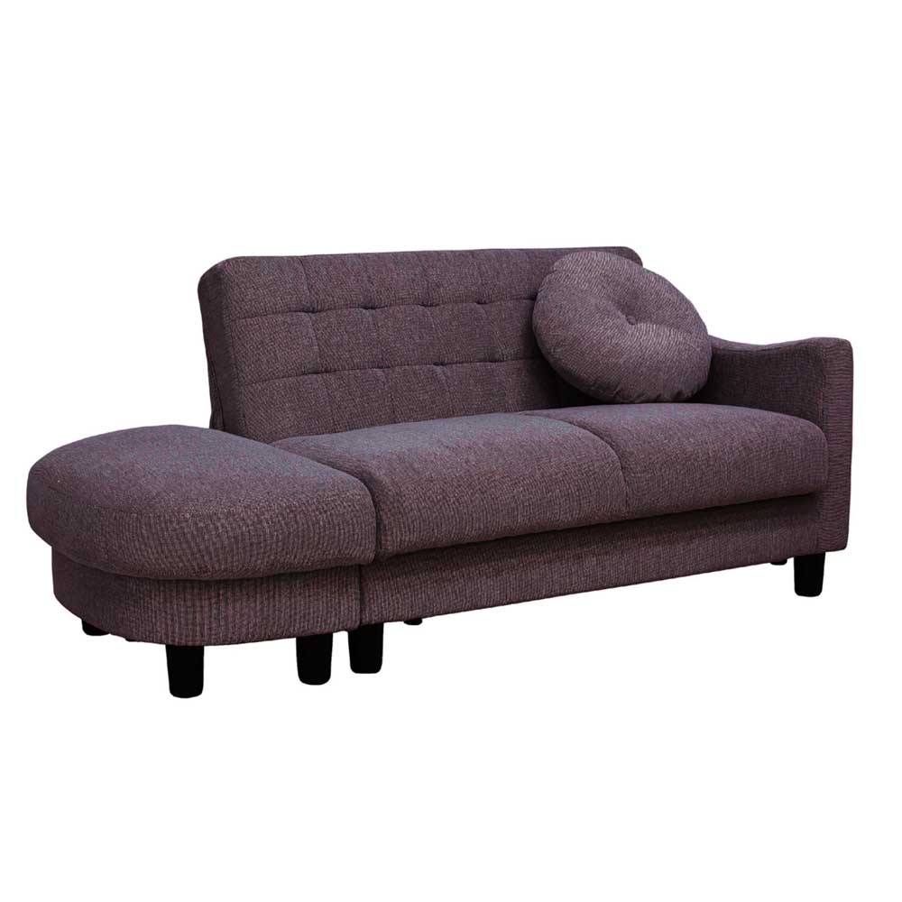 後藤家具物産 収納庫付きコンパクトカウチソファ SO-05K-BR 収納庫付き オットマン付き 幅110cm ブラウン | ブラウン 脚付き コンパクト リビング