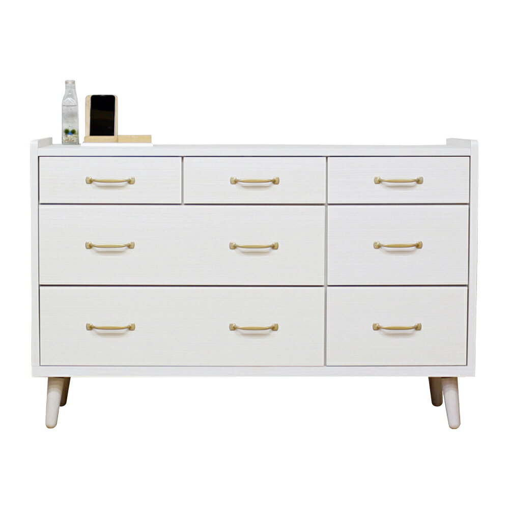 後藤家具物産 ローチェスト CH-01-120-3-WN チェスト 国産 北欧 幅120cm お掃除ロボット対応 ウォールナット | 国産 ローチェスト 脚付き チェスト 日本製(3)