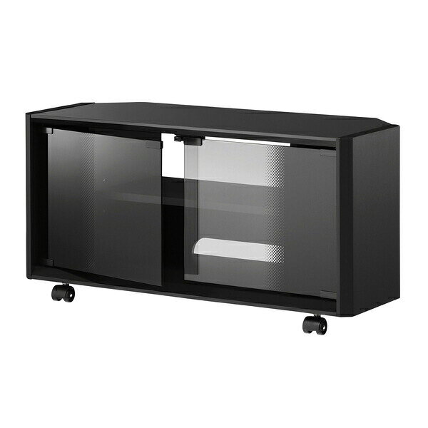 ハヤミ工産(TIMEZ) テレビ台 TV-GA750 26～32V型対応 750mm幅 ブラック光沢 キャスター付 [時間指定不可]