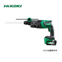 商品の特徴 HIKOKI(日立工機）18V コードレスロータリハンマドリル DH18DPC(2XP) 本体・電池×2個・充電器・ケース付 ガンハンドルタイプ採用 ブラシレスモーター搭載 製品仕様 形式：DH18DPC 能力（mm）：集じんシステム（非装着時）：コンクリート3.4〜26/鉄工13/木工27/コアビット25〜50/ダイヤモンドコアビット65 　　　　　　　　集じんシステム（装着時）コンクート4.3〜20 モーター：直流ブラシレスモーター 無負荷回転数（min-1{回/分}）：（NORMALモード）0〜950/（LOWモード）0〜700 全負荷打撃数（min-1{打撃/分}）：（NORMALモード）0〜4300/（LOWモード）0〜3170 適用ビット：SDSプラスシャンクタイプ 機体寸法（全長×高さ×幅）：集じんシステム（非装着時）368×276×83/集じんシステム（装着時）510×276×103 質量（Kg)：集じんシステム（非装着時）3.5//集じんシステム（装着時）4.6 振動3軸合成値（m/S2）：集じんシステム（非装着時）回転＋打撃13.9/打撃11.4/集じんシステム（装着時）回転＋打撃12.4 使用可能電池：マルチボルト蓄電池、スライド式リチウムイオン電池18V（BSL18××シリーズ） 標準付属品：蓄電池（BSL36A18)×2個、急速充電器、ケース、デプスゲージ、サイドハンドル、電池カバ—、キャップ JANコード：4966376334759