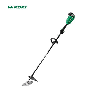 商品の特徴 HIKOKI（日立工機） マルチボルト（36V）コードレス刈払機　CG36DB（L)（WP) 本体・電池・充電器付（ループハンドル） モーター後報配置構造で振りやすく、刈りやすい 取り回しやすいトップクラスの軽さ 作業に合わせて選べる回転数3段切替 製品仕様 形式：CG36DB（L) モーター：直流モータ 刈刃（mm）：チップソー230×25.4×34P 取付ねじ径：左M10 無負荷回転数（min-1{回/分}）：エコ/3500、標準/4500、パワー/5900 機体寸法（全長×全高×全幅）（mm）：1800×246×214 質量（Kg)：3.9（蓄電池装着時） 使用可能蓄電池：マルチボルト蓄電池 標準付属品：蓄電池（BSL36B18)×1個、充電器、チップソー、刈刃カバー、 六角棒スパナ、保護メガネ、ボックススパナ(17×19mm）、肩掛けバンド（離脱ベルト式） 工具袋、電池カバー JANコード：4966376336234
