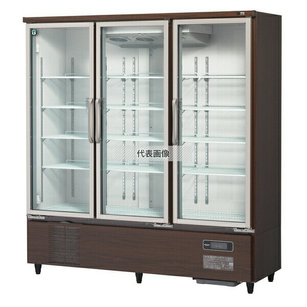 ホシザキ(HOSHIZAKI) リーチイン冷蔵ショーケース USR-180AT3-B 内容:865L 幅:1800mm[法人限定]