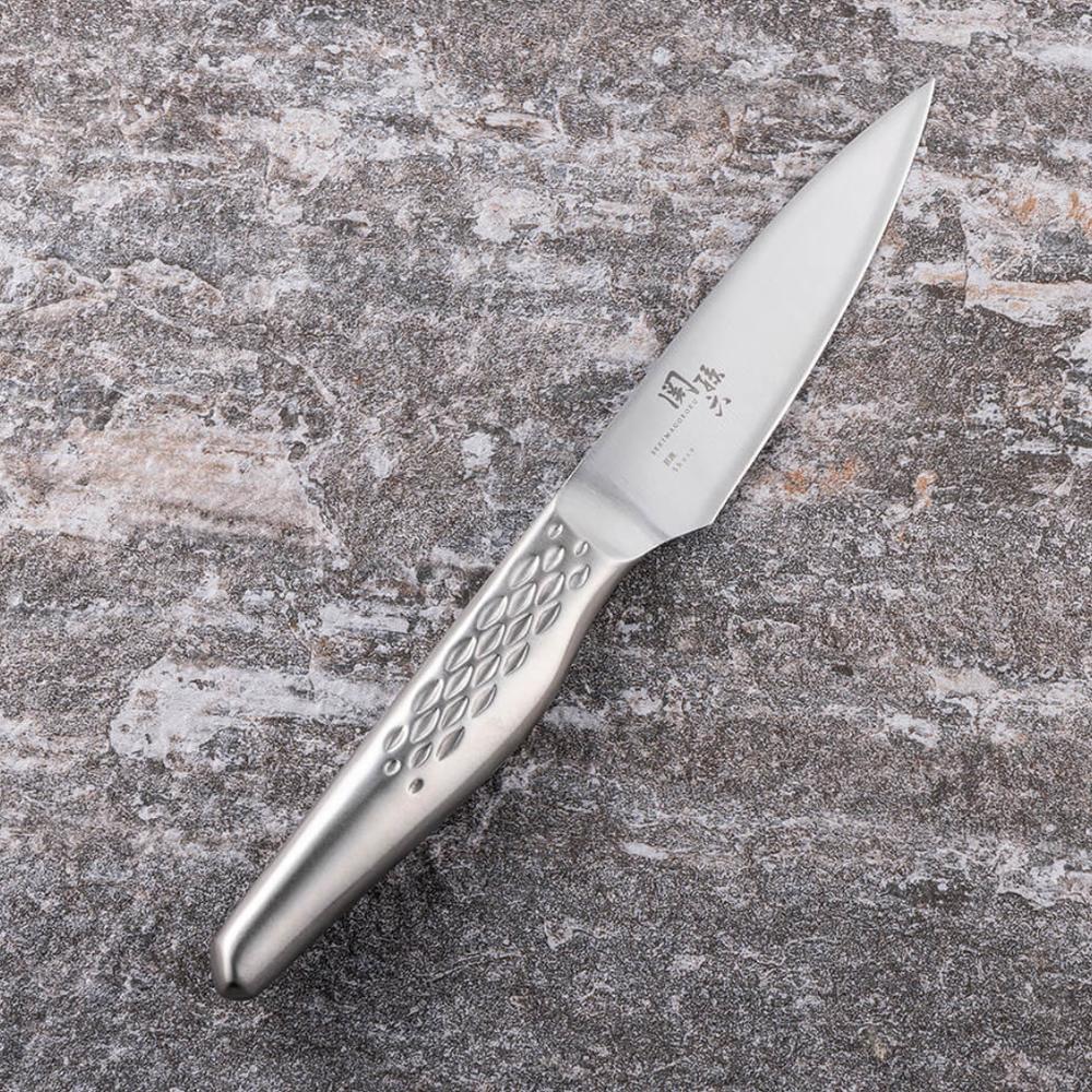 Seki High-Carbon Steel 90mm Santoku (All-Purpose Knife) | Japanese Kitchen Knife
