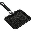LD-222 魚焼き グリル IH フィッシュ&トースト グリル LD-222 旬彩 | 網 魚 魚焼き リバティ 魚焼き器 挟む 直火 ガス 鉄 ふっ素加工 IH 取っ手 トースト パン コンパクト 折りたたみ 小型 ミニ 小さい 小 洗いやすい お手入れ簡単 ハンドル
