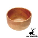 【お得な2個セット】キャプテンスタッグ(CAPTAINSTAG) ウッドブレス どんぶり550mL UP-2606 | ウッドブレス 食器 どんぶり アウトドア どんぶり550mL キャンプ 木製 皿 ボウル 木 バーベキュー おしゃれ どんぶり550ml 丼 天然木(4)