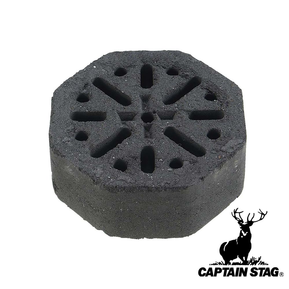 キャプテンスタッグ(CAPTAIN STAG) イージーチャコール | アウトドア 燃料 バーベキュー パール金属 スポーツ 炭 焚き火 キャンプ 便利 カキ 簡単着火燃料 木炭粉 着火剤 固形燃料 調理用品 キャプスタ 成形炭 着火炭 着火 火起こし