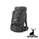 【お得な2個セット】キャプテンスタッグ(CAPTAIN STAG) FEEL BOSCO トレッキングザック(ブラック) 35L | ブラック バックパック バ...