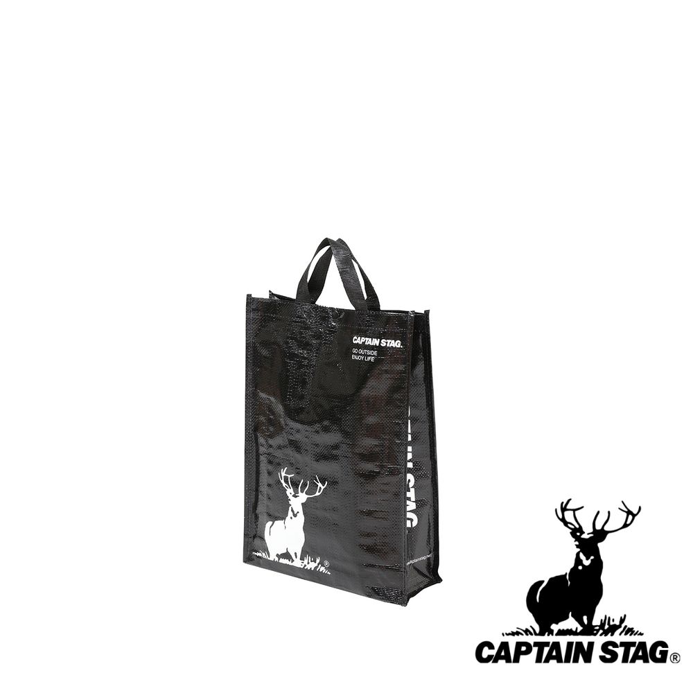 【お得な2個セット】キャプテンスタッグ(CAPTAIN STAG) キャプテンスタッグ マルチバッグ S (ブラック) | ブラック マルチバッグ アウトドア キャンプ トートバッグ バッグ トート バーベキュー 鞄 かばん エコバッグ Sサイズ カバン 幅310