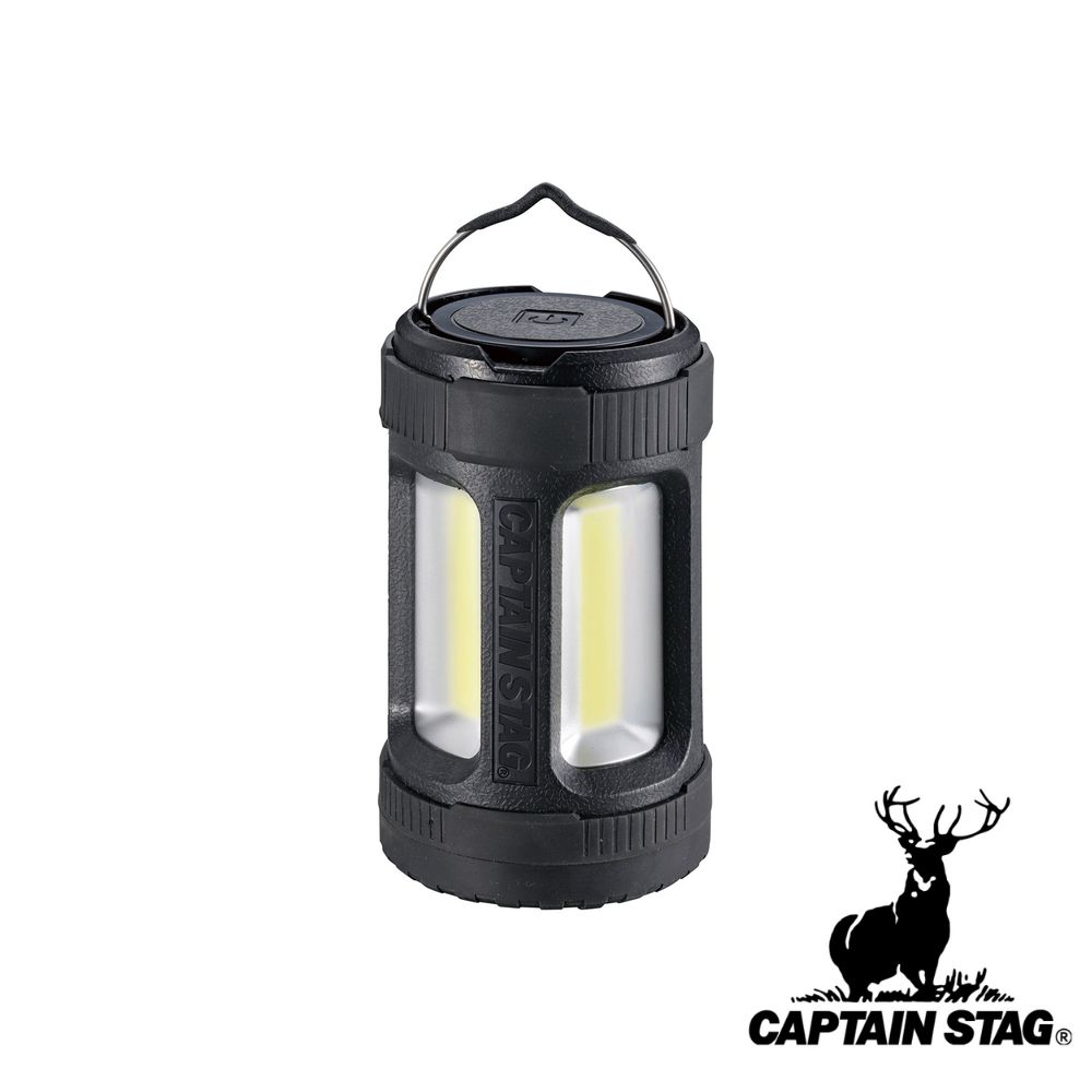 キャプテンスタッグ(CAPTAIN STAG) 雷神 COBランタン ミニ ブラック | ミニ ブラック 雷神 COBランタン..