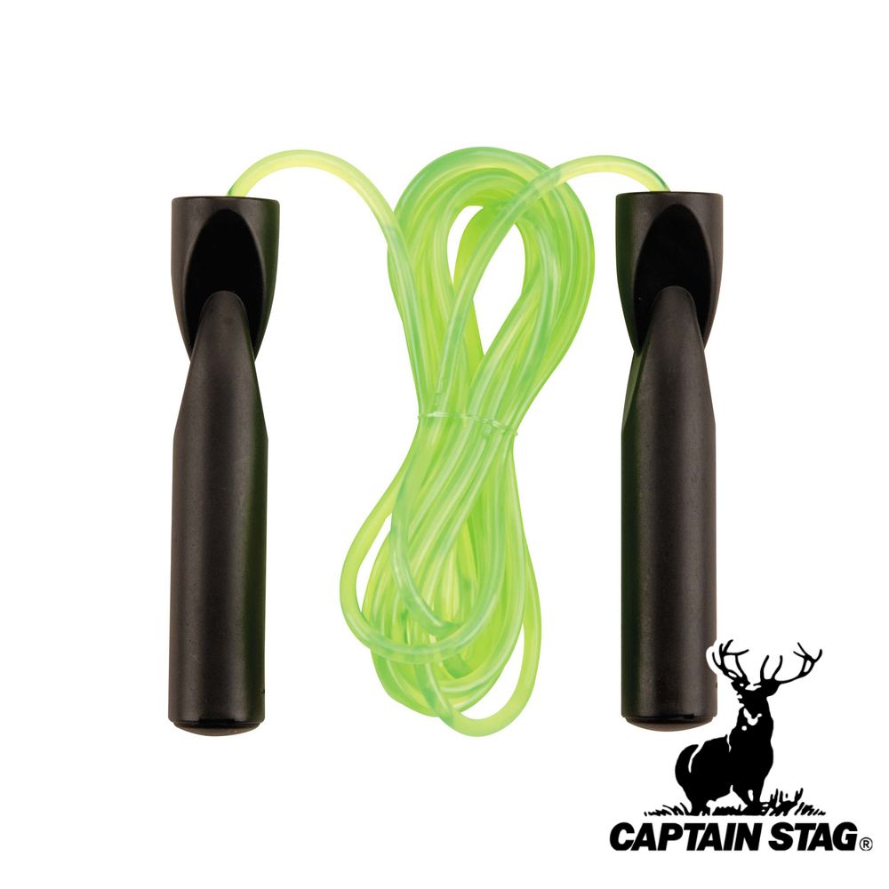 【お得な2個セット】キャプテンスタッグ(CAPTAIN STAG) なわとび達人 大人用 | 大人用 なわとび達人 なわとび 縄跳び グリーン 長さ調節可 アウ...