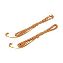 キャプテンスタッグ(CAPTAIN STAG) 自在付カラーロープφ5mm×450cm 2本組(オレンジ) | 2本組 オレンジ テント 径5mm 長さ450cm タープ部品 ロープ テントロープ ガイドロープ アウトドア キャンプ 小物 グッズ(4)