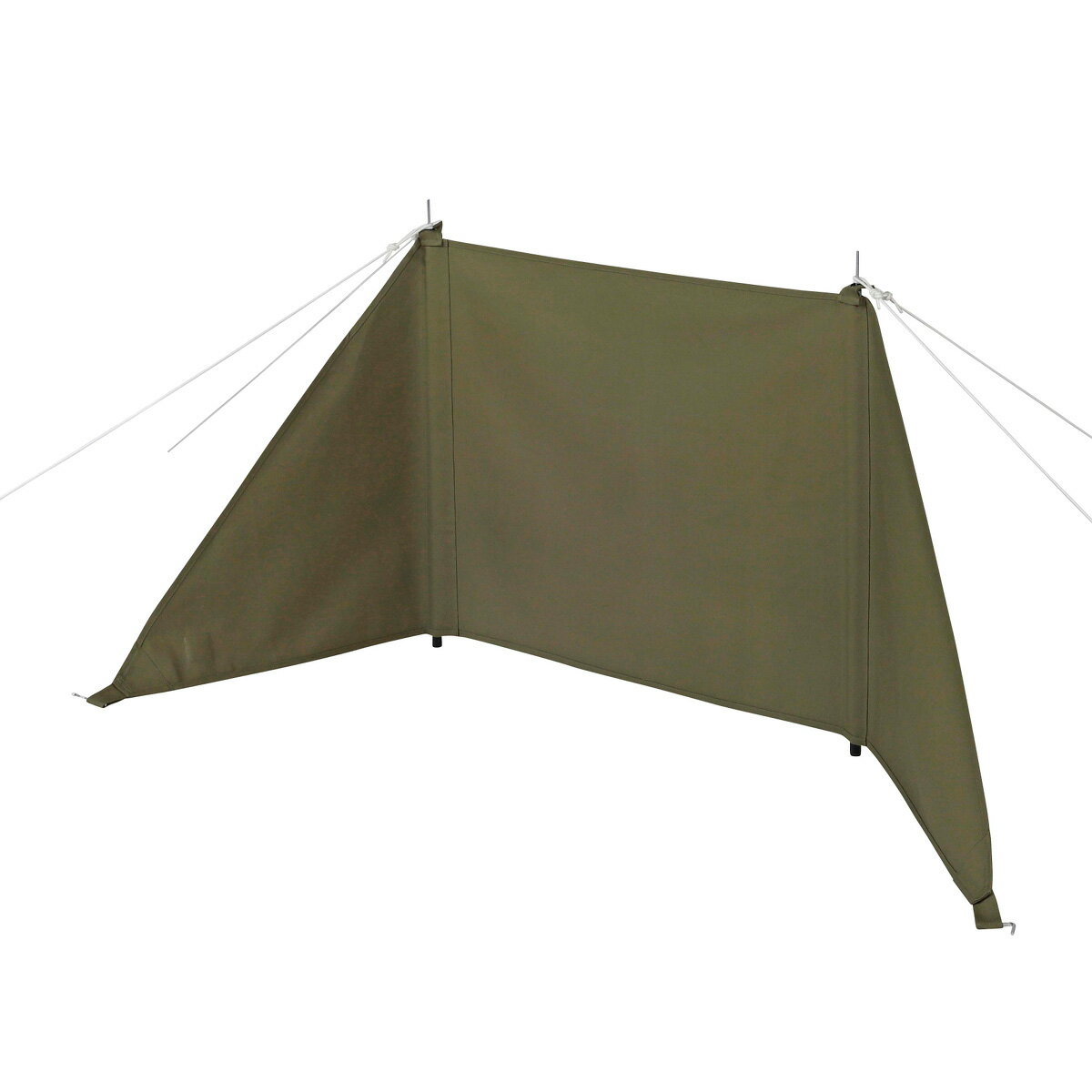 楽天ファーストFACTORY【お得な2個セット】キャプテンスタッグ（CAPTAIN STAG） FIRE PROOF 焚火ウインドスクリーン 170 （オリーブ） | オリーブ 陣幕 風防 焚火陣幕 難燃生地 アウトドア キャンプ 風よけ 焚き火 焚火 釣り具 ブラック 焚き火台