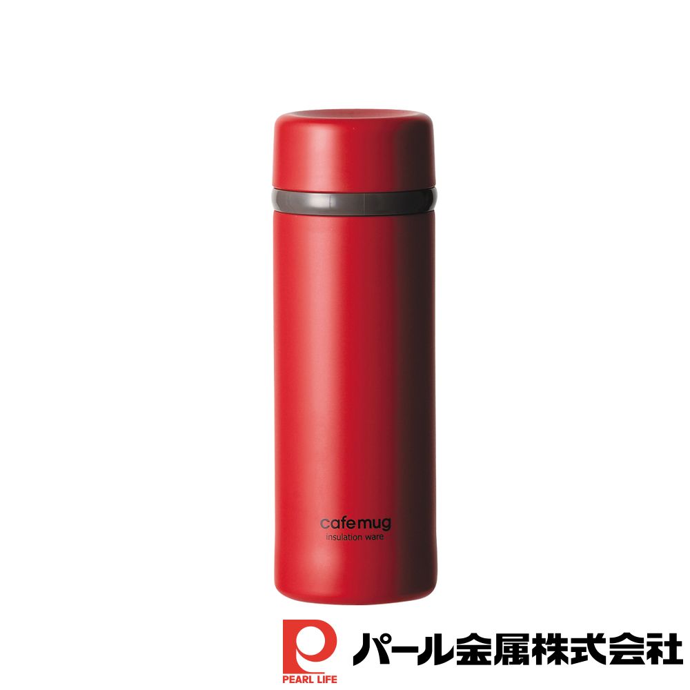 【お得な2個セット】カフェマグアンティーク マグボトル300(トマトレッド) | トマトレッド マグボトル マグボトル300 水筒 保冷 保温 カフェマグ コンパクト ボトル キッチン用品 食器 グラス タンブラー 行楽 調理 家事 料理