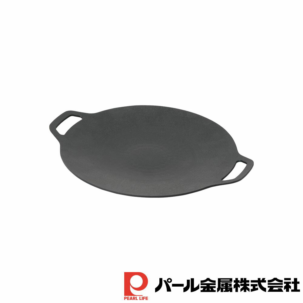 【お得な2個セット】韓味家 ふっ素加工アルミ鋳物製IH対応マルチプレート30cm | 韓味家 IH対応 キャン..