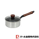 パール金属 ファストクック 2層鋼ダイヤモンドコートIH対応ガラス蓋付片手鍋16cm | パール金属 片手鍋 IH対応 軽量 ガラス蓋付 高耐久 2層鋼 節約 ...