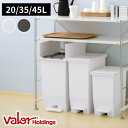 日本製 棚下 両開き ゴミ箱 20L 35L 45L 【在庫有り】| 20 35 45リットル ごみ箱 ごみばこ ダストボックス プラスチック ふた付き フタ付き 蓋付き ペダル ペダル式 足踏み キャスター付き 観音開き スリム コンパクト 省スペース おしゃれ リス RISU