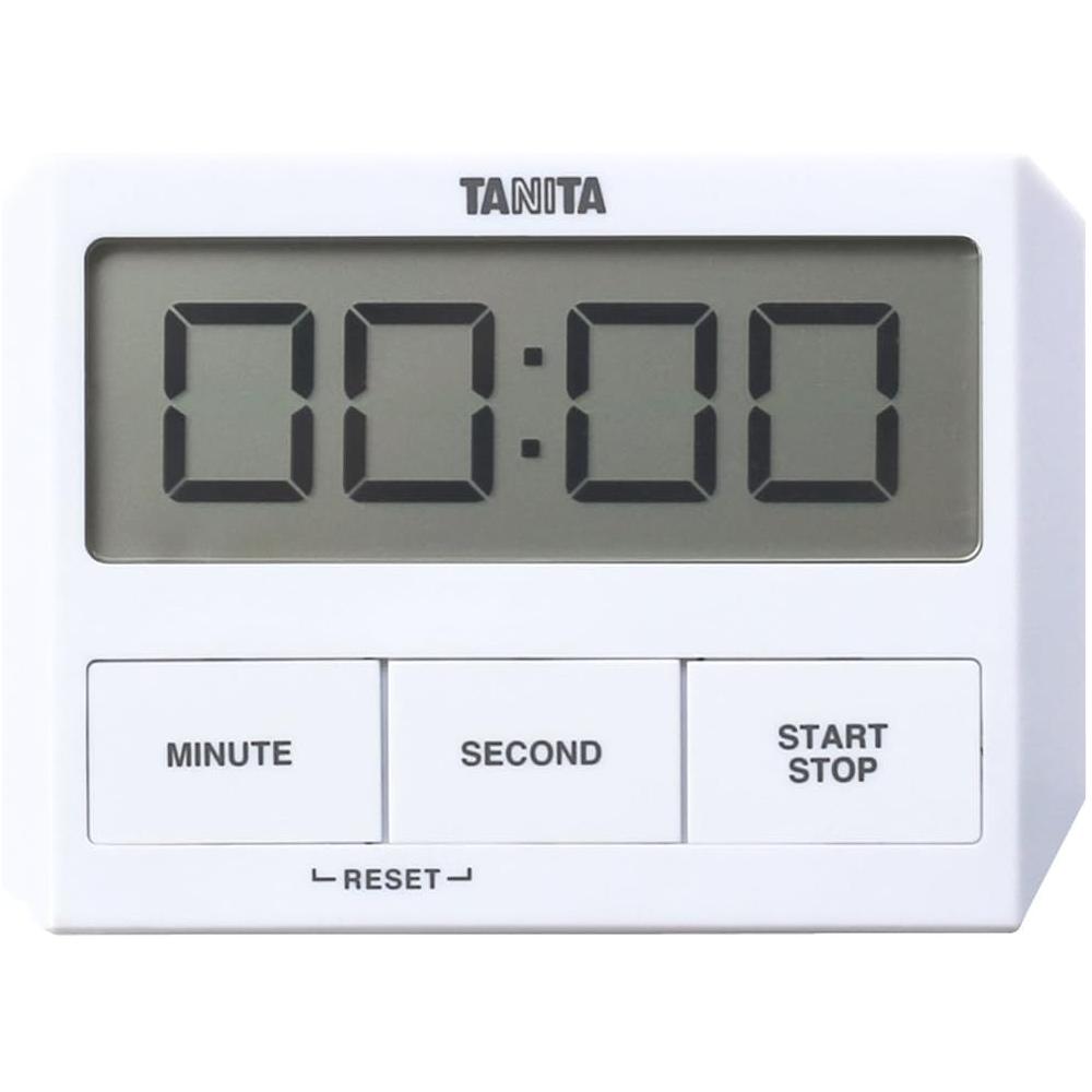 ファーストFACTORYの2025新商品 TANITA(タニタ) TD409WH ガラスにつくタイマー ホワイト | ホワイト タニタ デジタルタイマー ガラスにつくタイマー｜アングル2