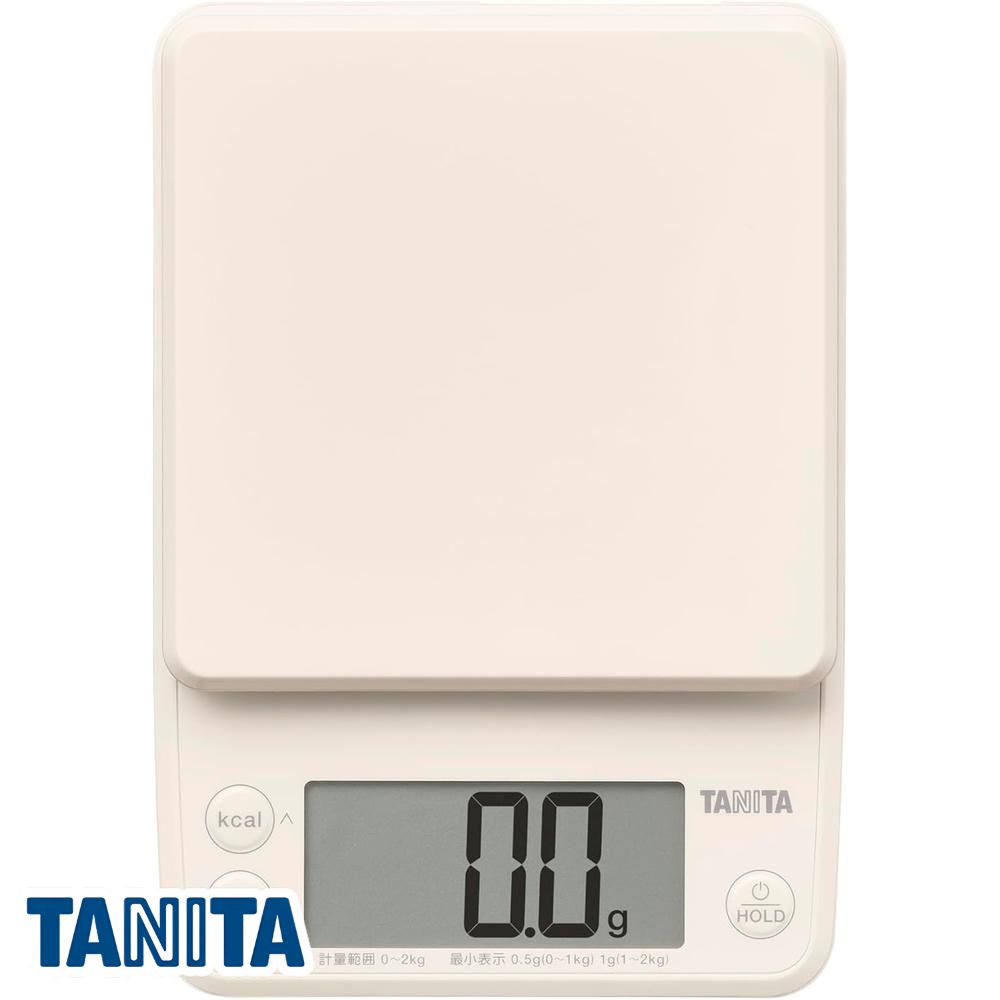 2025新商品 TANITA(タニタ) KJ221IV デジタルクッキングスケール アイボリー | デジタルクッキングスケール アイボリー キッチンスケール デジタルスケール はかり 1g単位 大型表示 ヘルシー ダイエット お菓子作り 食生活 タニタ 女性 実用品