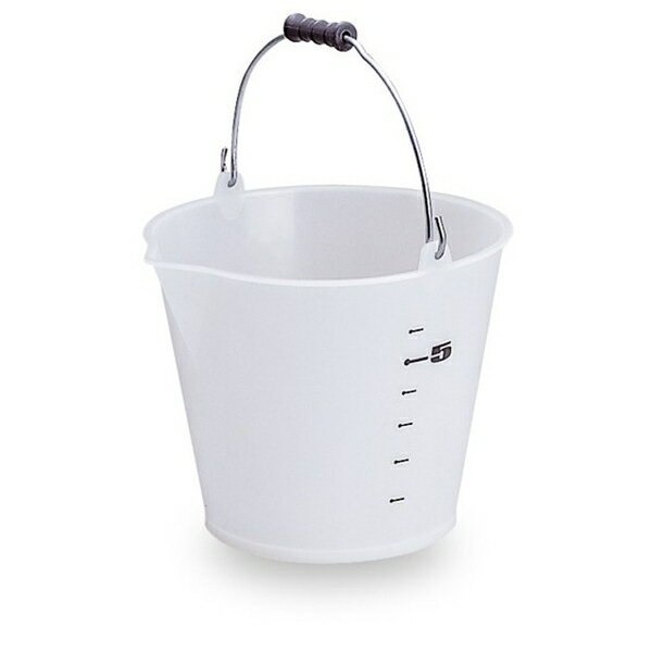 テラモト(TERAMOTO) じょうぶバケツ 半透明 ナチュラル 8L CE-448-008-0 [法人限定] | テラモト 半透明..