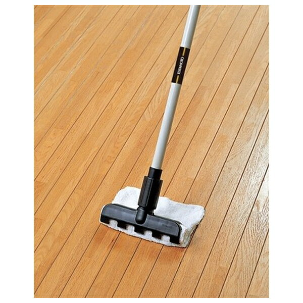 テラモト(TERAMOTO) ニューシャークIIモップ エコラーグ付 CL-326-200-0 [法人限定] | エコラーグ付 テラモト 清掃用品 モップ 幅18cm モップ糸付 乾拭き