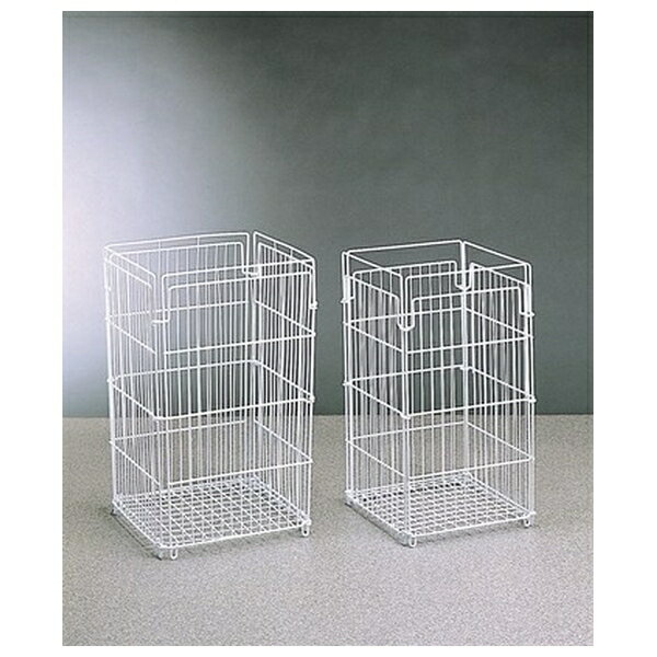 ※沖縄・離島への発送はできかねます。ご注文いただいた後に当店にてキャンセルさせていただく場合がございますのでご了承ください。 商品の特徴 テラモト(TERAMOTO) ワイヤーバスケット 大 DS-205-130-0 中袋がすっきりセットできる、折りたたみ式ワイヤー屑入。 製品仕様 【サイズ】□400×H630mm 【重量(約)】約3.0kg 【容量(約)】約83L 【材質】スチール線材にポリエチレンコーティング 【品番】DS-205-130-0 ※1●折りたたみ式●市販の90L用ポリ袋が使用できます。 JANコード：4904771260303