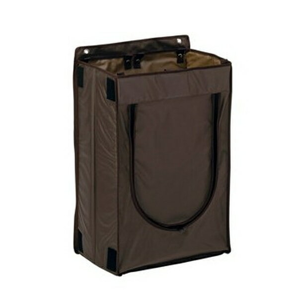 テラモト(TERAMOTO) ホテルリネンワゴン回収袋 ファスナー付 ブラウン DS-573-100-4 [法人限定] | テラ..