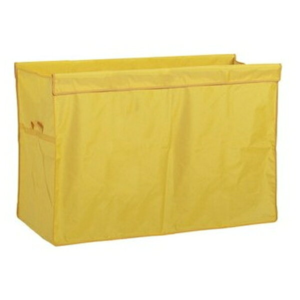【2個セット】テラモト(TERAMOTO) システムカート ワイド(袋E) 360L 黄 DS-579-062-5 [法人限定] | システムカート テラモト 360L 業務用カート ワイドカート ゴミ収集カート 袋Eカート 大型カート 分別カート ナイロンカート 運搬カート 施設用カート 環境配慮カート [2]