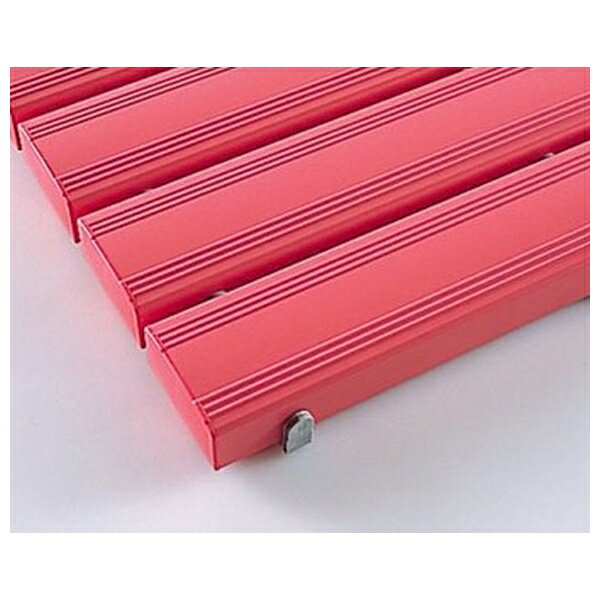 【2個セット】テラモト(TERAMOTO) 抗菌安全スノコ(完成品)ピンク 400x1800 MR-093-314-5 [法人限定] | 抗菌スノコ テラモト スノコ ピンク スノコ 完成品 薄型スノコ ロッカールーム用 シャワー室シート シャワー室 スノコ 防水スノコ 塩化ビニールスノコ 丈夫なスノコ
