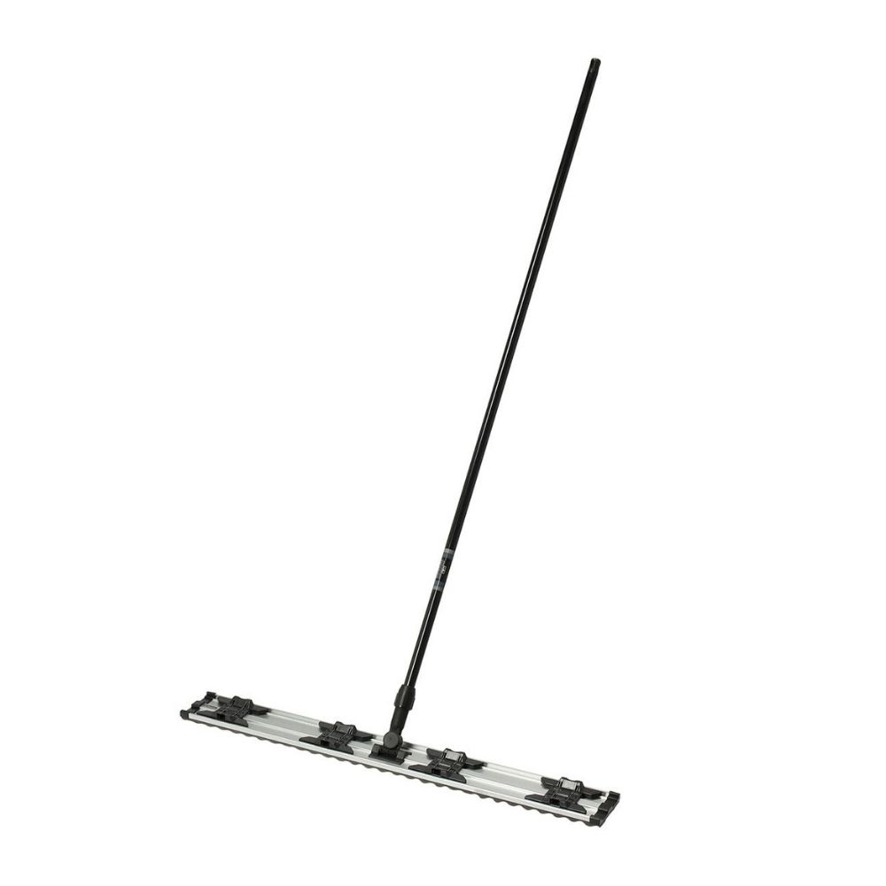 【2個セット】テラモト(TERAMOTO) ライトモップ(黒パイプ150) 90cm CL-352-090-0 [法人限定] | テラモト モップ 軽量 モップ 黒パイプ 床清掃 クリップ式 替えシート アルミヘッド ビルメンテナンス オフィス掃除 店舗清掃 スポンジ付き しっかり固定 エラストマー