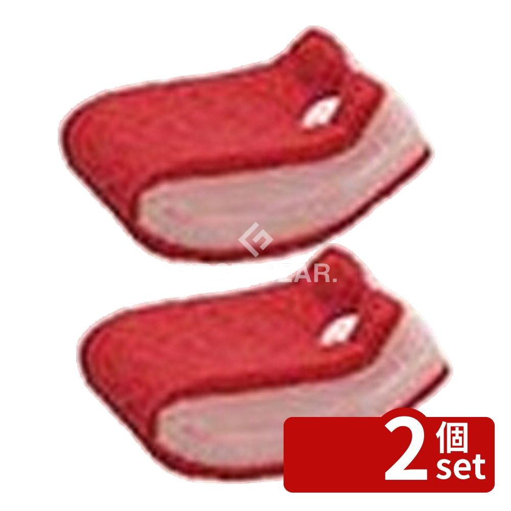 【2個セット】テラモト(TERAMOTO) BMトイレブラシ 赤 (研磨剤なし) CE-488-000-2 [法人限定] | トイレブラシ 赤 トイレ清掃 トイレ用ブラシ 研磨剤なし 研磨剤不要 トイレ掃除 トイレ用品 テラモト トイレ用具 ナイロンブラシ スポンジブラシ 柄付きブラシ 清掃用具