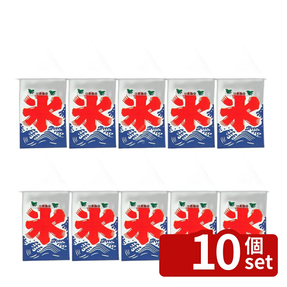 【10個セット】江部松商事 氷旗 小 380×350mm 380×350 ブレンダー/ジューサー/かき氷 No.0981000