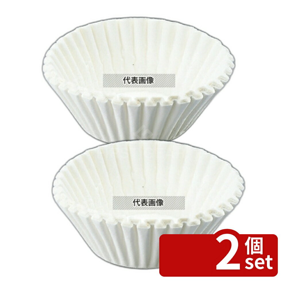 【2個セット】カリタ コーヒーフィルター立バスケット (1000枚入) 25cm 全幅:250 コーヒーフィルター No.3142500