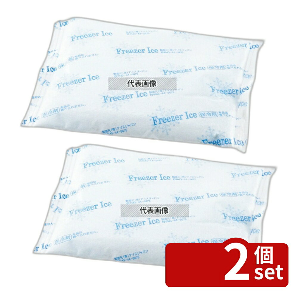 【2個セット】アイスジャパン 保冷剤 アイスパック FAR500 (36入) 1個:140×215 保冷剤 No.5221810