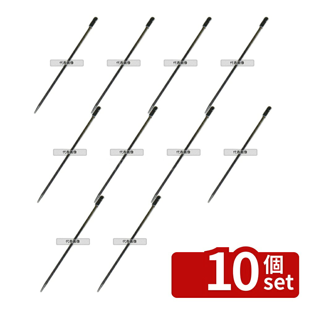 【10個セット】18-8(ステンレス) オードブルピン (6本入) 角棒型 全長:80 楊枝 No.5566301 first34-25006952 ファーストFACTORY パッケージ画像