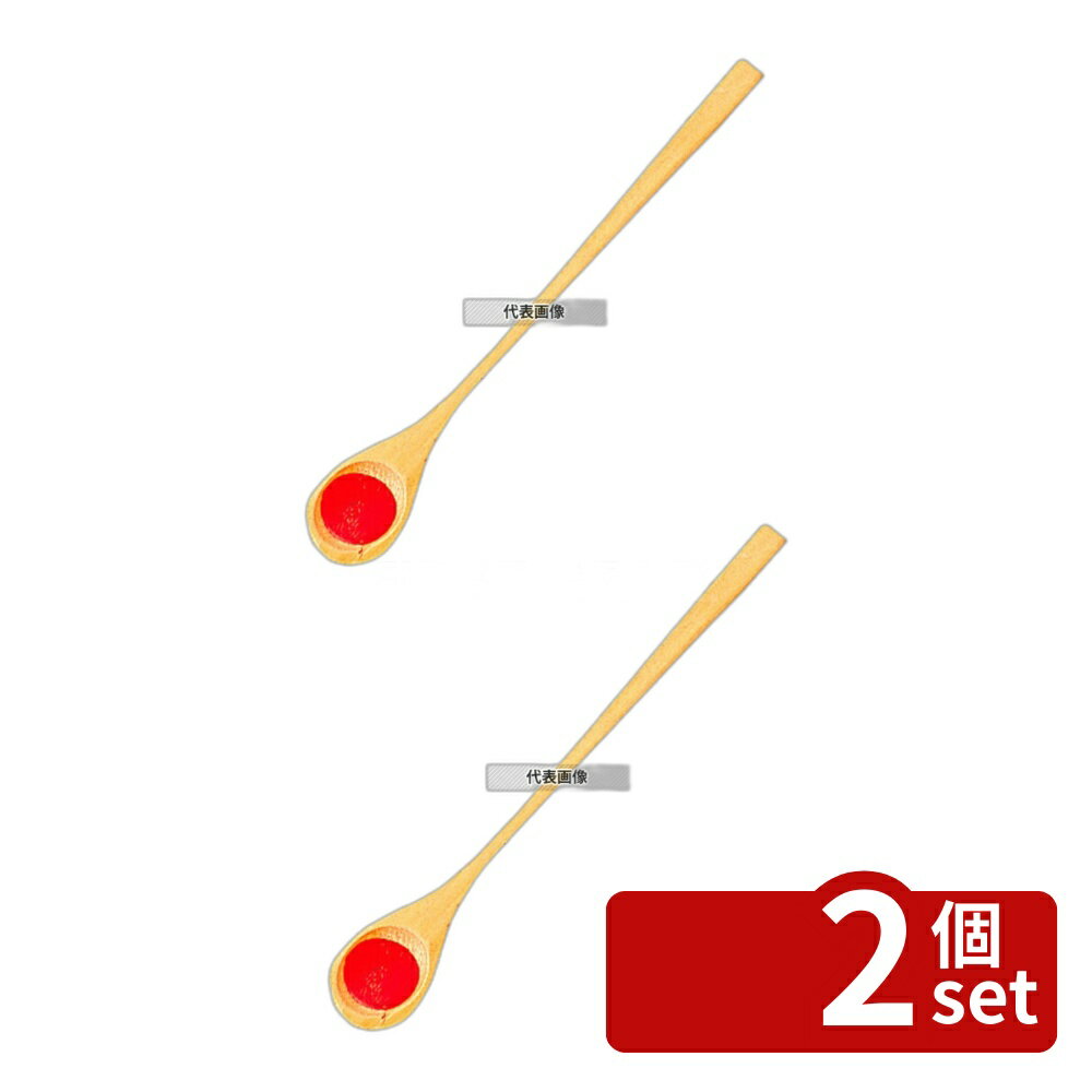 【2個セット】萬洋 日ノ丸 薬味スプーン 27-330 87 卓上小物 No.5692000