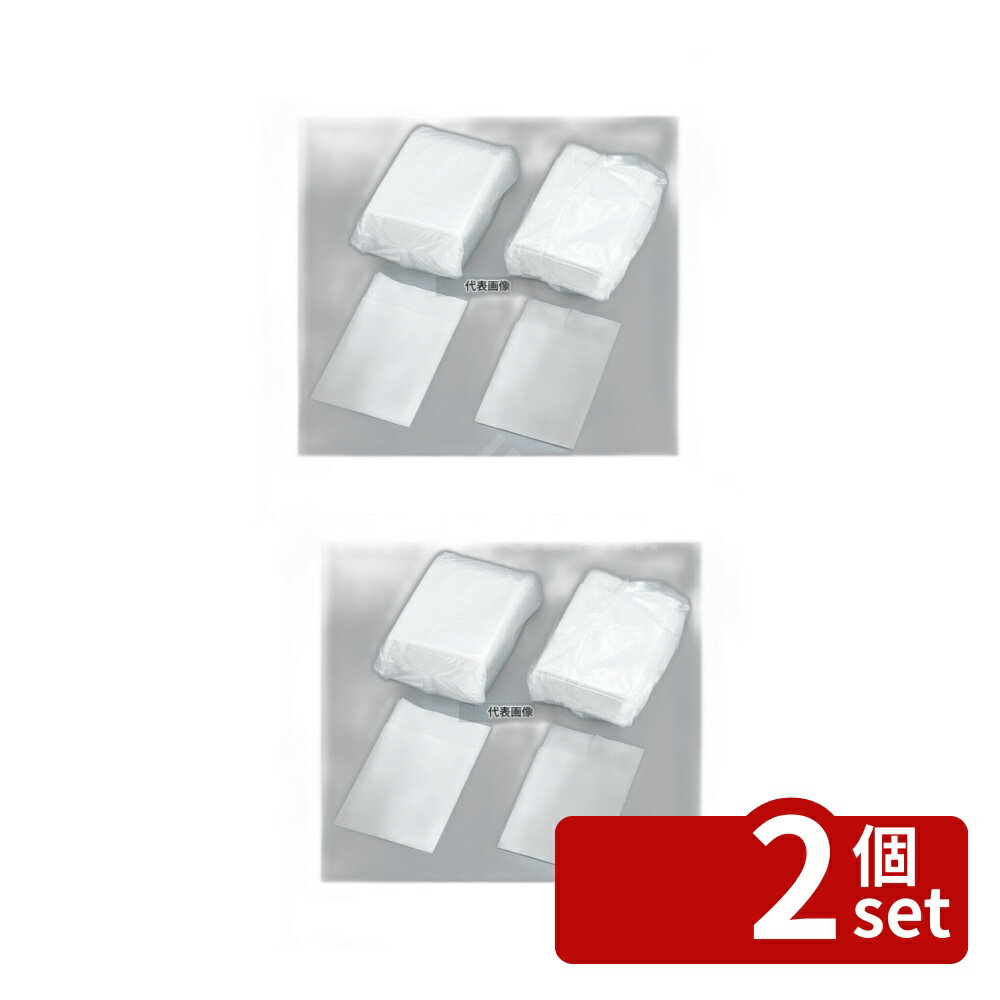 Kitchen Fancy Goods - 【2個セット】4ツ折ナフキン 白無地・観音開キタイプ (15000枚入) 245×163 ナフキン No.5613520