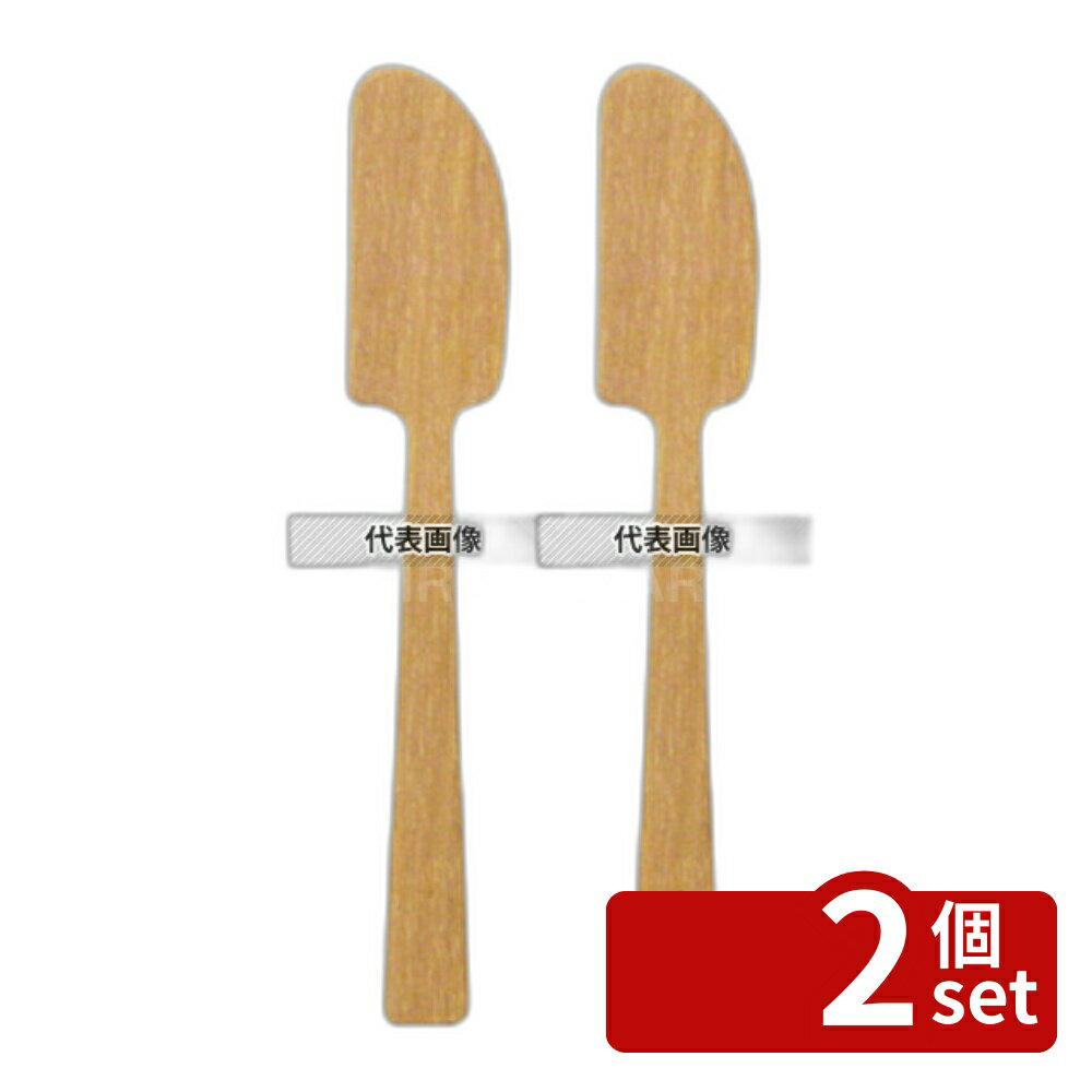 Other - 【2個セット】ラ・ルース プチスパチュラ (M) WOODN 106139 全長95 16×95 スパテル No.6589140