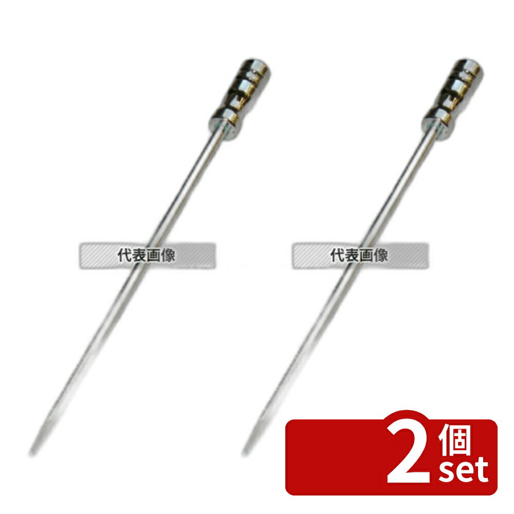 【2個セット】EBM(江部松) カクテルピック (12本入) シェイプ シルバー 85 楊枝 No.4452101