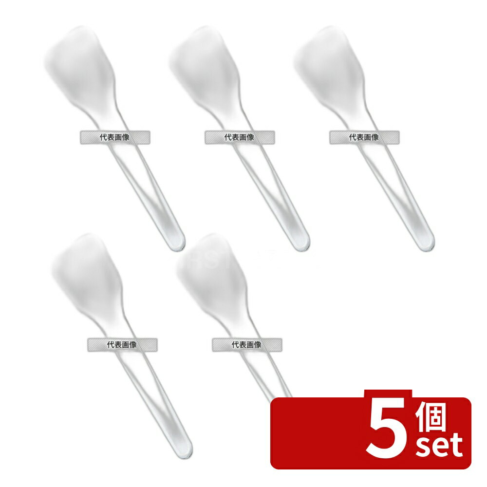 【5個セット】江部松商事 アイス用スプーン (500本入) #120 07573 120 ブレンダー/ジューサー/かき氷 No.7525900