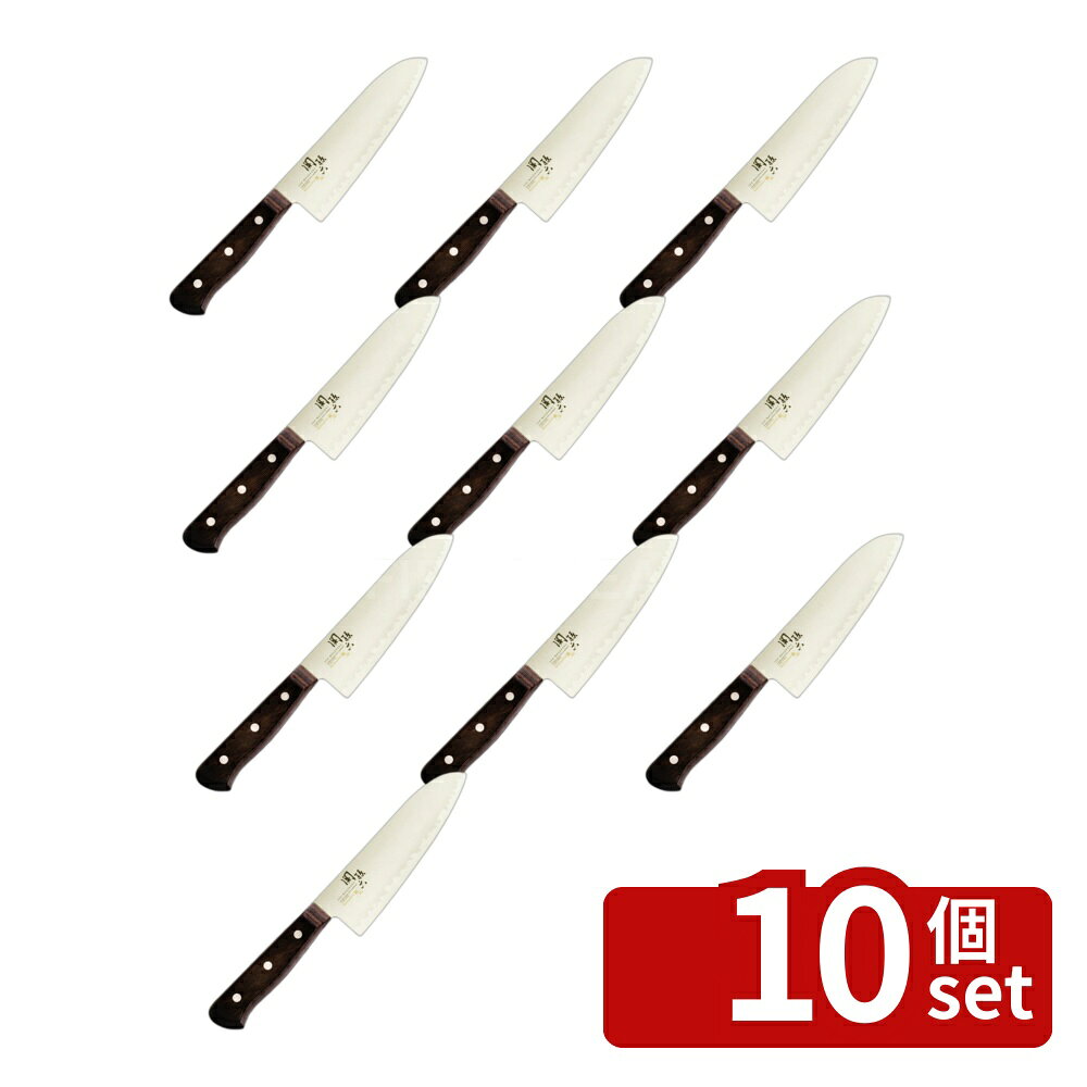 ＼レビュー特典有／【10個セット】AE5146関孫六 桃山 三徳165mm | 包丁 三徳包丁 関孫六 ハガネ 国産 キッチン用品 調理器具 ナイフ 料理 おしゃれ 使いやすい 高品質 伝統 KAI 料理人 プロ 料理道具 ハガネ三層鋼 切れ味 鋭い 刃物 積層強化木 水に強い first34-25125742 ファーストFACTORY パッケージ画像