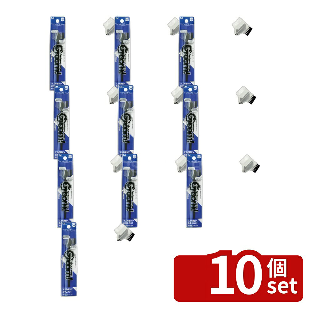 ＼レビュー特典有／【10個セット】HC3020Groom!アイブローレザー3WAY | アイブロー...