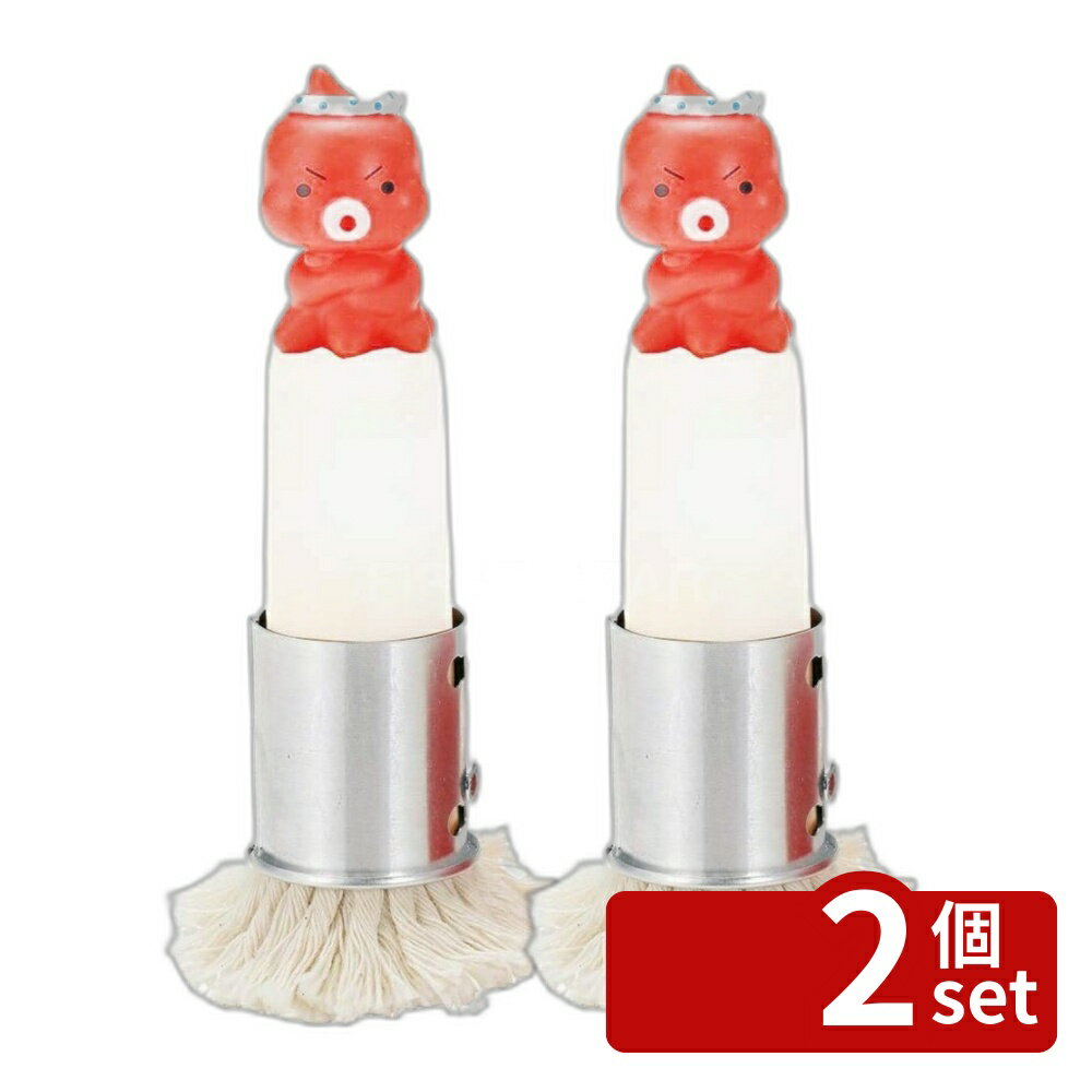 ※沖縄・離島への発送はできかねます。ご注文いただいた後に当店にてキャンセルさせていただく場合がございますのでご了承ください。 商品の特徴・材質：ハンドル/ABS樹脂（耐熱温度80℃）、かざり/塩化ビニル樹脂（耐熱温度70℃）、金具/アルミニウム合金、刷毛/綿100%・サイズ：長さ110×30×30mm・重量：22g・生産国：日本 ・タコ焼き器に油を引く、必需品。