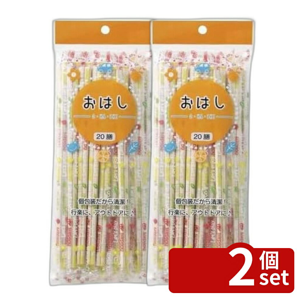 Disposable Chopsticks - 【2個セット】ヤマキヤ ヤマキヤ アスペン元禄OP完封箸20膳 | ヤマキヤ 完封箸 割り箸 アスペン箸 20膳 アスペン材 清潔箸 袋入り箸 ポリ完封元禄箸 食器 バーベキュー 箸セット おしゃれ箸 デザイン箸 キッチン用品 家庭用品 手ざわり良い箸 環境に優しい箸 使い捨て箸