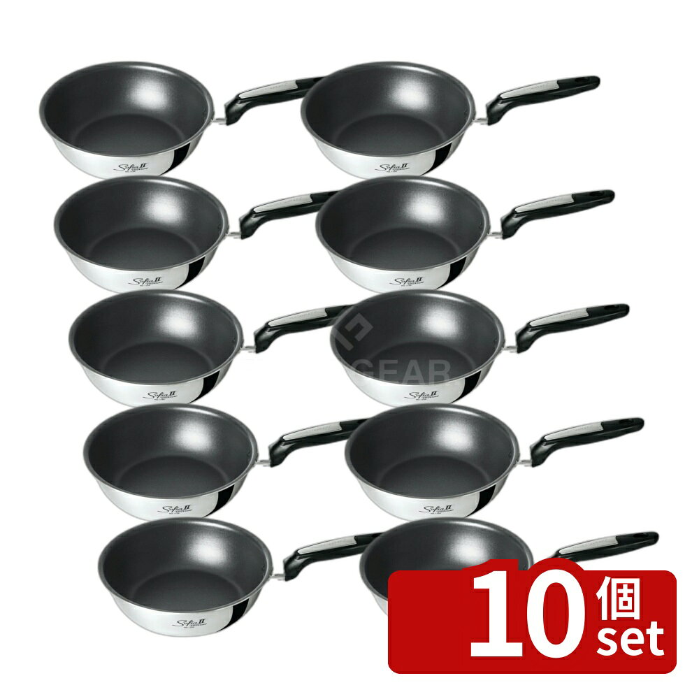 ＼レビュー特典有／【10個セット】ソフィア2ウォックパン24cm Mo.1754 | ビタクラフト ウォックパン IH フライパン 24cm ソフィアII 調理器具 深型 熱効率 ステンレス アルミニウム フッ素コーティング 焦げ付かない 調理用品 キッチン用品 台所用品 便利 first34-25125419 ファーストFACTORY パッケージ画像