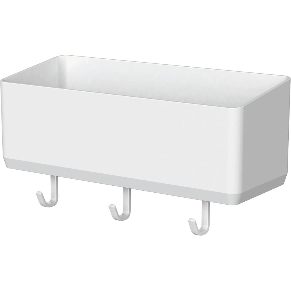 アスベル ラックスMG フリーラック 5753WH | ラックスMG マグネット フリーラック 浮かせる収納 洗面所 便利グッズ 新生活 収納 取り付け簡単 壁面収納 整理整頓 小物収納 ラック ラックスMGフリーラック 洗濯機 バスケット ジェルボール ホワイト