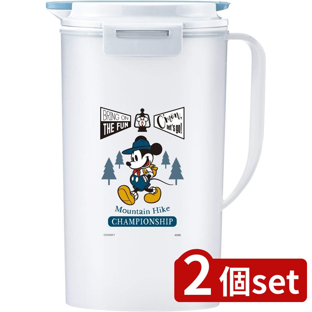 2個set アスベル ドリンク・ビオD202C(MK20) | 冷水筒 麦茶ポット 耐熱 水差し ピッチャー タテヨコ置..
