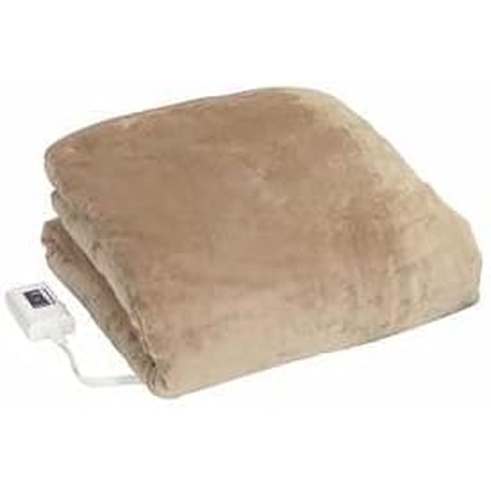 ゼピール 電気掛敷毛布 消臭 ベージュ (1枚) | 電気毛布 ゼピール ゼピール毛布 電気敷毛布 ひざ掛け 毛布 DM-Y20FKSK-BE 暖房器具 冷暖房器具 消臭 寝室 家庭用 ルームウェア フランネル 毛布カバー 洗える毛布 暖かい毛布 家電