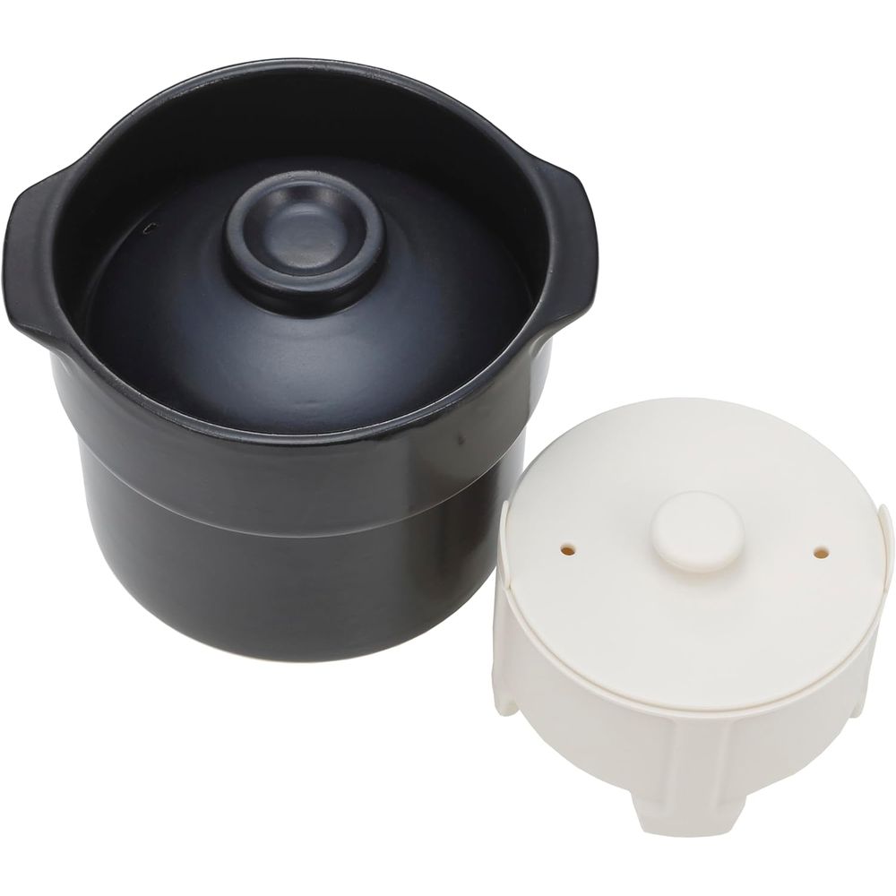 CCP 電子レンジ調理土鍋 TETTORI (1台) | 土鍋 電子レンジ 調理器具 1人暮らし 炊飯 煮る 蒸す シーシ..