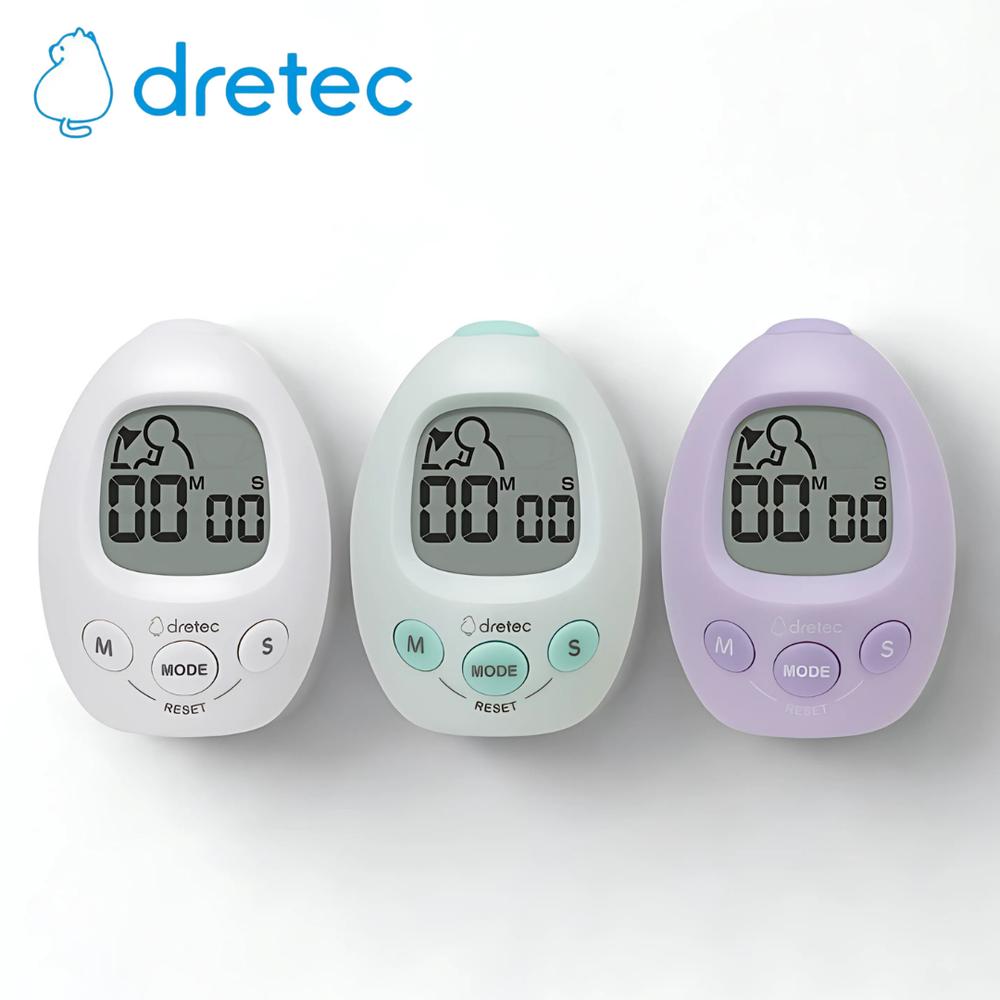 dretec(ドリテック) T-601 スタディエッグ | 学習タイマー ドリテック スタディエッグ 勉強 時計 消音 スポーツ タイマー インターバルタイマー 繰り返し トレーニング 光でお知らせ 中学生 社会人 自宅学習 テスト対策のサムネイル