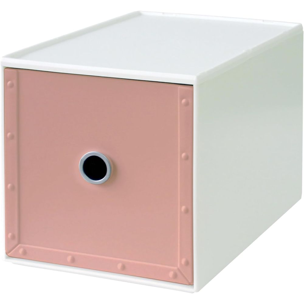 八幡化成 FSコンフォートfs-750 PF246589 | ファイルストアーズ コンフォート 収納ボックス ピーチファズ 引出し CD収納 モジュール収納 収納ケース クリアボックス 積み重ね可能 収納用品 整理整頓 インテリア ボックス より良い収納 便利な収納